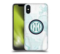 Head Case Designs Licenza Ufficiale Inter Milan Away Kit Stemma 2022/23 Custodia Cover Dura per Parte Posteriore Compatibile con Apple iPhone X/iPhone XS