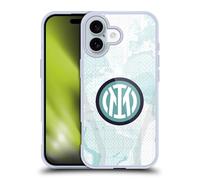 Head Case Designs Licenza Ufficiale Inter Milan Away Kit Stemma 2022/23 Custodia in Gel [Protezione di Grado Militare] Compatibile con Apple iPhone 16 E Compatibile con MagSafe
