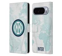 Head Case Designs Licenza Ufficiale Inter Milan Away Kit Stemma 2022/23 Custodia Portafoglio in Pelle Compatibile con Google Pixel 10 Pro XL