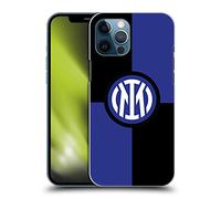 Head Case Designs Licenza Ufficiale Inter Milan Bandiera Distintivo Custodia Cover Dura per Parte Posteriore Compatibile con Apple iPhone 12 PRO Max