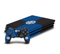 Head Case Designs Licenza Ufficiale Inter Milan Bandiera Distintivo Vinile Sticker Gaming Pelle Adesivo Compatibile con Sony Playstation 4 PS4 PRO Console And DualShock 4 Controller