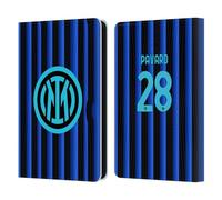 Head Case Designs Licenza Ufficiale Inter Milan Benjamin Pavard 2025/26 Giocatori Home Kit Custodia Portafoglio in Pelle Compatibile con Amazon Kindle 11th Gen 6in 2022