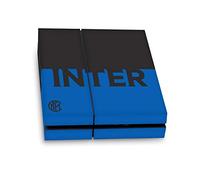 Head Case Designs Licenza Ufficiale Inter Milan Blu E Nero Logo Pieno Vinile Sticker Gaming Pelle Adesivo Compatibile con Sony Playstation 4 PS4 Console
