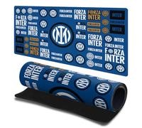 Head Case Designs Licenza Ufficiale Inter Milan Collage Adesivi Logo Cresta 23.62 x 11.81 x 0.12 Inches (600 x 300 mm) - L Tappetino per Mouse E Scrivania da Ufficio per Giochi Tastiera PC