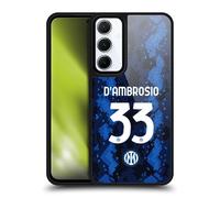 Head Case Designs Licenza Ufficiale Inter Milan Danilo D'Ambrosio 2021/22 Giocatori Home Kit Cover in Gel Rinforzata [Protezione di Grado Militare] Compatibile con Samsung Galaxy A55 5G