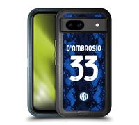 Head Case Designs Licenza Ufficiale Inter Milan Danilo D'Ambrosio 2021/22 Giocatori Home Kit Custodia Antiurto Ultra Blindata Compatibile con Google Pixel 8a