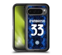 Head Case Designs Licenza Ufficiale Inter Milan Danilo D'Ambrosio 2021/22 Giocatori Home Kit Custodia Antiurto Ultra Blindata Compatibile con Google Pixel 9 PRO XL