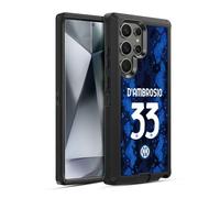 Head Case Designs Licenza Ufficiale Inter Milan Danilo D'Ambrosio 2021/22 Giocatori Home Kit Custodia Antiurto Ultra Blindata Compatibile con Samsung Galaxy S24 Ultra 5G