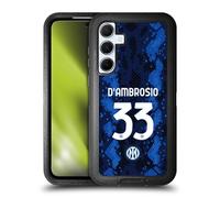 Head Case Designs Licenza Ufficiale Inter Milan Danilo D'Ambrosio 2021/22 Giocatori Home Kit Custodia Antiurto Ultra Blindata Compatibile con Samsung Galaxy A55 5G