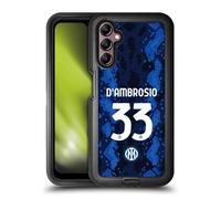 Head Case Designs Licenza Ufficiale Inter Milan Danilo D'Ambrosio 2021/22 Giocatori Home Kit Custodia Antiurto Ultra Blindata Compatibile con Samsung Galaxy A14 5G