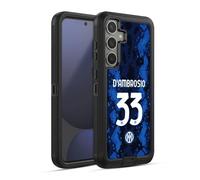Head Case Designs Licenza Ufficiale Inter Milan Danilo D'Ambrosio 2021/22 Giocatori Home Kit Custodia Antiurto Ultra Blindata Compatibile con Samsung Galaxy S24 Fe