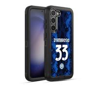 Head Case Designs Licenza Ufficiale Inter Milan Danilo D'Ambrosio 2021/22 Giocatori Home Kit Custodia Antiurto Ultra Blindata Compatibile con Samsung Galaxy S23+ 5G