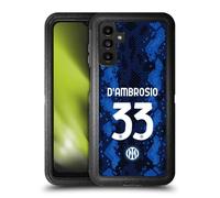 Head Case Designs Licenza Ufficiale Inter Milan Danilo D'Ambrosio 2021/22 Giocatori Home Kit Custodia Antiurto Ultra Blindata Compatibile con Samsung Galaxy A13 5G (2021)