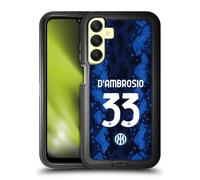 Head Case Designs Licenza Ufficiale Inter Milan Danilo D'Ambrosio 2021/22 Giocatori Home Kit Custodia Antiurto Ultra Blindata Compatibile con Samsung Galaxy A25 5G