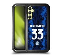 Head Case Designs Licenza Ufficiale Inter Milan Danilo D'Ambrosio 2021/22 Giocatori Home Kit Custodia Antiurto Ultra Blindata Compatibile con Samsung Galaxy A34 5G