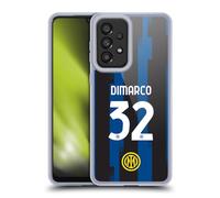 Head Case Designs Licenza Ufficiale Inter Milan Federico Dimarco 2023/24 Giocatori Home Kit Custodia in Gel [Protezione di Grado Militare] Compatibile con Galaxy A33 5G (2022)