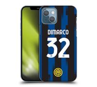 Head Case Designs Licenza Ufficiale Inter Milan Federico Dimarco 2023/24 Giocatori Home Kit Custodia Cover Dura per Parte Posteriore Compatibile con Apple iPhone 13
