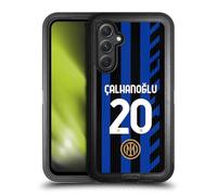Head Case Designs Licenza Ufficiale Inter Milan Hakan Çalhanoglu 2024/25 Giocatori Home Kit Custodia Antiurto Ultra Blindata compatibile con Samsung Galaxy A54 5G