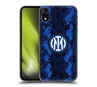 Head Case Designs Licenza Ufficiale Inter Milan Home 2021/22 Kit Crest Custodia in Gel [Protezione di Grado Militare] Compatibile con Apple iPhone XR