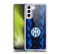 Head Case Designs Licenza Ufficiale Inter Milan Home 2021/22 Kit Crest Custodia in Gel [Protezione di Grado Militare] Compatibile con Samsung Galaxy S21 5G E Compatibile con MagSafe