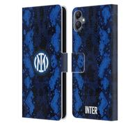 Head Case Designs Licenza Ufficiale Inter Milan Home 2021/22 Kit Crest Custodia Portafoglio in Pelle Compatibile con Samsung Galaxy A05