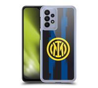 Head Case Designs Licenza Ufficiale Inter Milan Home Kit per Stemma 2023/24 Custodia Cover Dura per Parte Posteriore Compatibile con Samsung Galaxy A23 / 5G (2022)