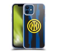 Head Case Designs Licenza Ufficiale Inter Milan Home Kit per Stemma 2023/24 Custodia Cover in Morbido Gel Compatibile con Apple iPhone 12 / iPhone 12 PRO
