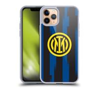 Head Case Designs Licenza Ufficiale Inter Milan Home Kit per Stemma 2023/24 Custodia Cover in Morbido Gel Compatibile con Apple iPhone 11 PRO