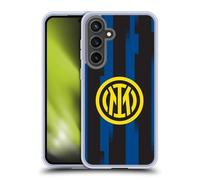 Head Case Designs Licenza Ufficiale Inter Milan Home Kit per Stemma 2023/24 Custodia in Gel [Protezione di Grado Militare] Compatibile con Samsung Galaxy S24 Fe E Compatibile con MagSafe