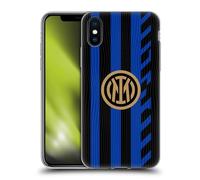 Head Case Designs Licenza Ufficiale Inter Milan Home Kit per Stemma 2024/25 Custodia in Gel [Protezione di Grado Militare] Compatibile con Apple iPhone X/iPhone XS