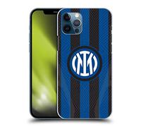 Head Case Designs Licenza Ufficiale Inter Milan Home Kit Stemma 2022/23 Custodia Cover Dura per Parte Posteriore Compatibile con Apple iPhone 12 / iPhone 12 PRO