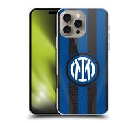 Head Case Designs Licenza Ufficiale Inter Milan Home Kit Stemma 2022/23 Custodia Cover Dura per Parte Posteriore Compatibile con Apple iPhone 16 PRO Max