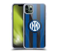 Head Case Designs Licenza Ufficiale Inter Milan Home Kit Stemma 2022/23 Custodia in Gel [Protezione di Grado Militare] Compatibile con Apple iPhone 11 PRO Max