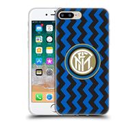 Head Case Designs Licenza Ufficiale Inter Milan in Casa 2020/21 Kit Crest Custodia in Gel [Protezione di Grado Militare] Compatibile con Apple iPhone 7 Plus/iPhone 8 Plus