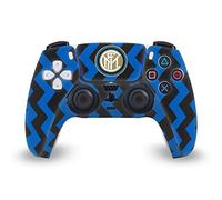 Head Case Designs Licenza Ufficiale Inter Milan in Casa 2020/21 Kit Crest Vinile Frontalino Sticker Gaming Pelle Adesivo Compatibile con Sony Playstation 5 PS5 DualSense Controller