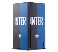 Head Case Designs Licenza Ufficiale Inter Milan Inter Milan Logo Distintivo Console Da Gioco Wrap Compatibile con Xbox Series X