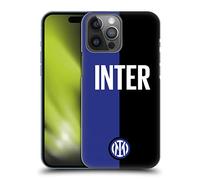 Head Case Designs Licenza Ufficiale Inter Milan Inter Milan Logo Distintivo Custodia Cover Dura per Parte Posteriore Compatibile con Apple iPhone 14 PRO Max