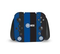 Head Case Designs Licenza Ufficiale Inter Milan Inter Milan Logo Distintivo Vinile Sticker Gaming Pelle Adesivo Compatibile con Nintendo Switch Joy-con Controller