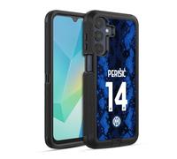 Head Case Designs Licenza Ufficiale Inter Milan Ivan Perisic 2021/22 Giocatori Home Kit Custodia Antiurto Ultra Blindata compatibile con Samsung Galaxy A16 5G