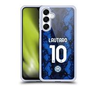Head Case Designs Licenza Ufficiale Inter Milan Lautaro Martínez 2021/22 Giocatori Home Kit Custodia in Gel [Grado Militare] Compatibile con Samsung Galaxy A16 5G E Compatibile con MagSafe