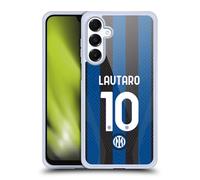 Head Case Designs Licenza Ufficiale Inter Milan Lautaro Martínez 2022/23 Giocatori Home Kit Custodia in Gel [Grado Militare] Compatibile con Samsung Galaxy A16 5G E Compatibile con MagSafe