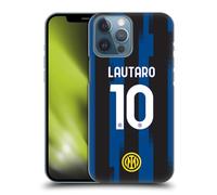 Head Case Designs Licenza Ufficiale Inter Milan Lautaro Martínez 2023/24 Giocatori Home Kit Custodia Cover Dura per Parte Posteriore Compatibile con Apple iPhone 13 PRO Max