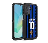 Head Case Designs Licenza Ufficiale Inter Milan Lautaro Martínez 2024/25 Giocatori Home Kit Custodia Antiurto Ultra Blindata compatibile con Samsung Galaxy A16 5G