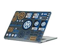 Head Case Designs Licenza Ufficiale Inter Milan Logo E Tipografia Icone Grafiche Custodia Laptop Nero con Glitter Compatibile con MacBook Air 13.6" M2 A2681/M3 A3113/M4 A3240 2022/2024/2025