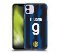 Head Case Designs Licenza Ufficiale Inter Milan Marcus Thuram 2023/24 Giocatori Home Kit Custodia Cover Dura per Parte Posteriore Compatibile con Apple iPhone 11