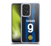 Head Case Designs Licenza Ufficiale Inter Milan Marcus Thuram 2023/24 Giocatori Home Kit Custodia in Gel [Protezione di Grado Militare] Compatibile con Galaxy A33 5G (2022)