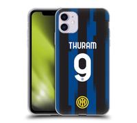 Head Case Designs Licenza Ufficiale Inter Milan Marcus Thuram 2023/24 Giocatori Home Kit Custodia in Gel [Protezione di Grado Militare] Compatibile con Apple iPhone 11