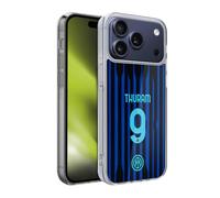 Head Case Designs Licenza Ufficiale Inter Milan Marcus Thuram 2025/26 Giocatori Home Kit Custodia in Gel [Protezione di Grado Militare] Compatibile con Apple iPhone 17 PRO