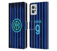 Head Case Designs Licenza Ufficiale Inter Milan Marcus Thuram 2025/26 Giocatori Home Kit Custodia Portafoglio in Pelle Compatibile con Motorola Moto G Power (2023)