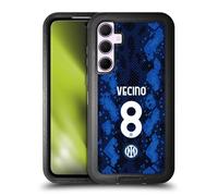 Head Case Designs Licenza Ufficiale Inter Milan Matías Vecino 2021/22 Giocatori Home Kit Custodia Antiurto Ultra Blindata Compatibile con Samsung Galaxy A35 5G